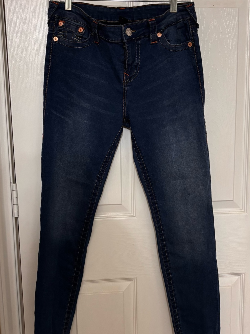 True Religion Dark Blue Skinny Jeans